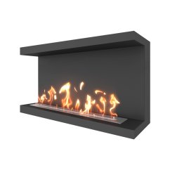 Биокамин фронтальный SteelHeat ONE 1100