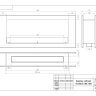Биокамин сквозной SteelHeat LONG 1300 фото 7