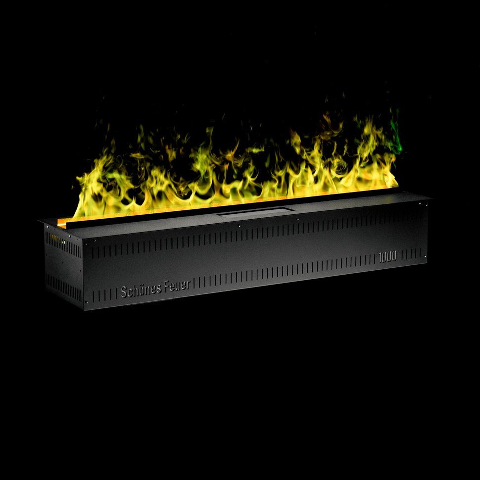 Электрический паровой камин Schones Feuer 3D Hot Line 800 черный