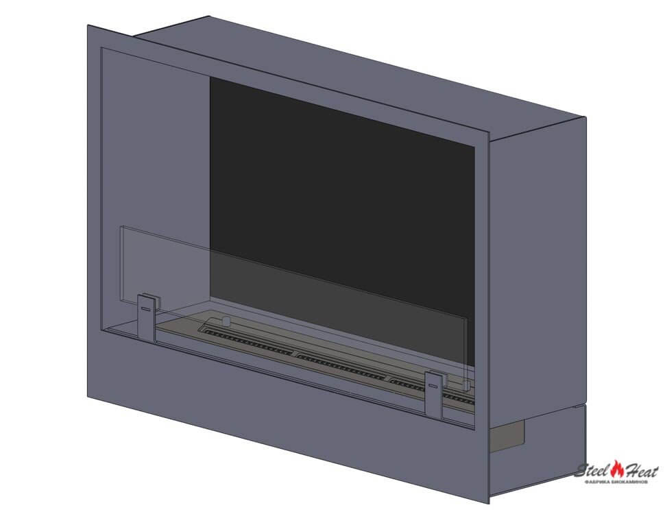 15383A Биокамин встраиваемый в портал на заказ